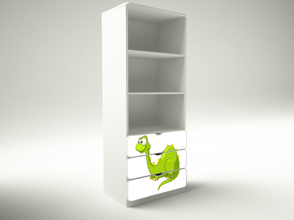 Becks knižnica XXL Dino